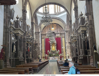 San Miguel de Allende - inside the church