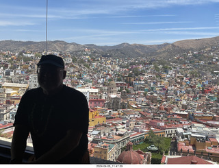 94 a24. Guanajuato - city view + Adam
