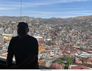 95 a24. Guanajuato - city view + Adam