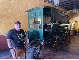 town of Tequila tour - Adam + old car