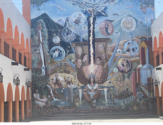 town of Tequila tour - mural