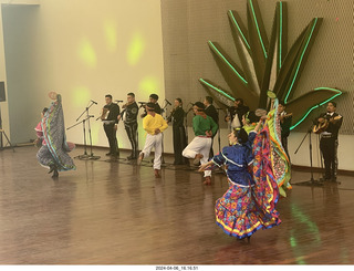 town of Tequila - Jose Cuervo Forum - musicians and dancers