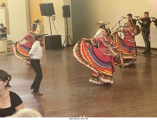 town of Tequila - Jose Cuervo Forum - musicians and dancers