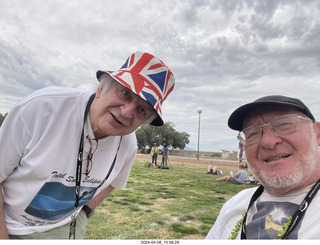 Torreon eclipse day - Simon Maxfield and Adam