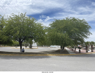 Torreon eclipse day - Gwyneth Hueter and Deborah Marcus