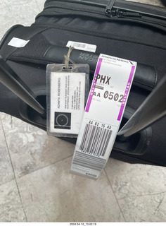 my luggage with tags