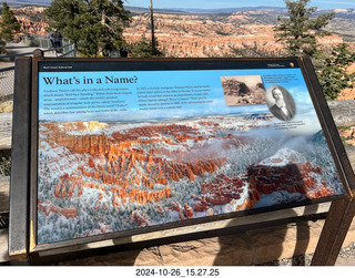 Petrified Forest National Park - Crystal Forest hike sign