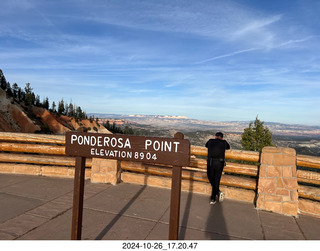 83 a2a. Bryce Canyon National Park + Adam