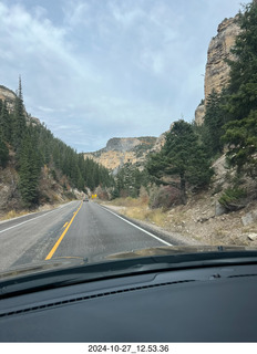 drive from Bryce Canyon to Ceder City