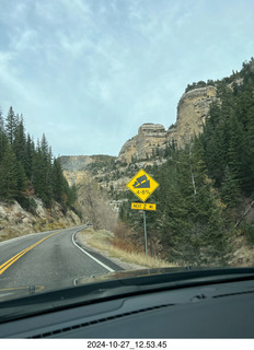 drive from Bryce Canyon to Ceder City