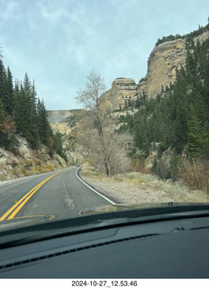 drive from Bryce Canyon to Ceder City