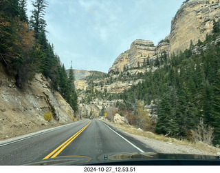 drive from Bryce Canyon to Ceder City