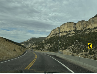 drive from Bryce Canyon to Ceder City