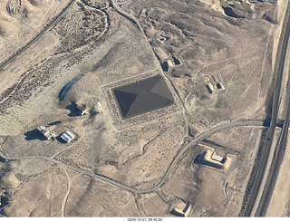 aerial - Utah - Thompson - uranium storage