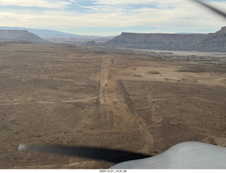 54 a2c. aerial - Utah - Neilson Wash airstrip