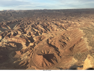 aerial - Utah - near Factory Butte