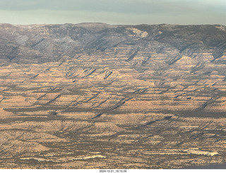 89 a2c. aerial - Utah - Book Cliffs