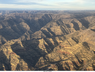 93 a2c. aerial - Utah - Book Cliffs