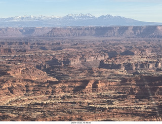 aerial - Utah - Canyonlands National Park Maze