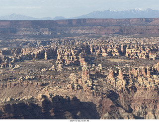 20 a2c. aerial - Utah - Canyonlands National Park Maze