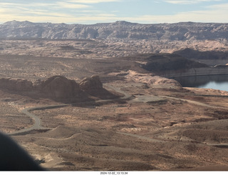 58 a2c. aerial - Utah - Halls Crossing