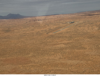 87 a2c. aerial - Utah - approach to Cal Black Airport (U96)