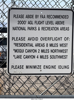 96 a2c. Utah - Cal Black Airport (U96) sign