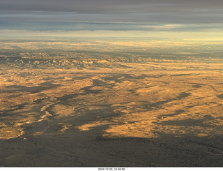 135 a2c. aerial - Arizona sunset