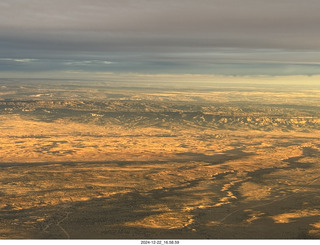 aerial - Arizona sunset