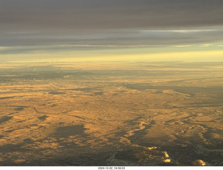 137 a2c. aerial - Arizona sunset