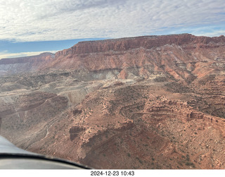 aerial - Arizona sunset