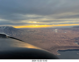 230 a2c. aerial - Utah sunset