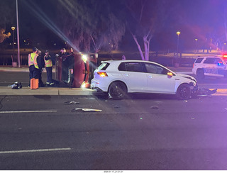 Scottsdale, Hayden Road, my car crash