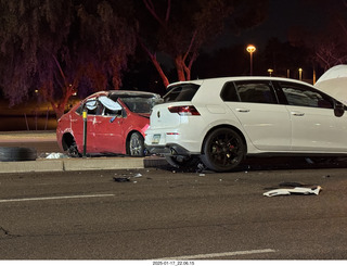 Scottsdale, Hayden Road, my car crash