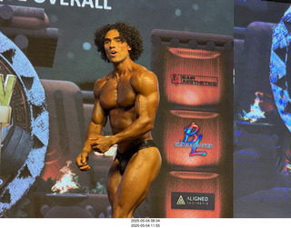 NPC Valley of the Sun Championships - Wings of Strength show - Anthony Sheppard asked to take the medal off to show his abs