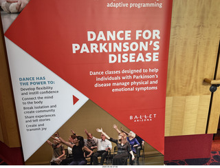 Ballet Arizona - Dance for Parkinson's Disease sign