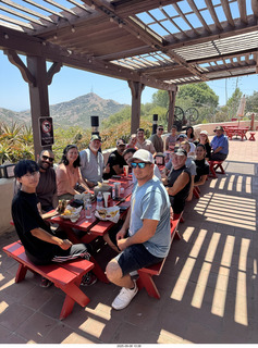 Catalina pilots eating lunch