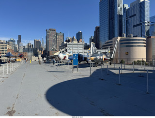 Midtown Manhattan - Intrepid Museum sign