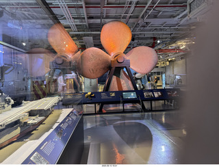 Midtown Manhattan - Intrepid Museum  propeller