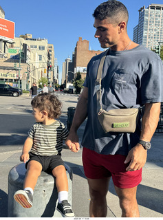 Midtown Manhattan - Intrepid Museum  propeller