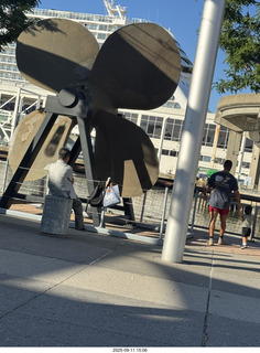 Midtown Manhattan - Intrepid Museum  - Anthony and Jr.