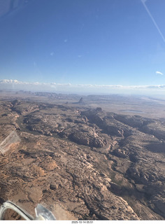 shanley pics - aerial near Monument Valley