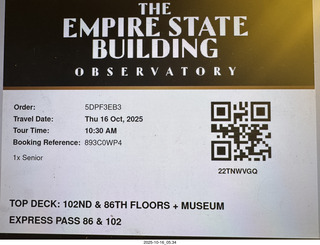 empire state building pass