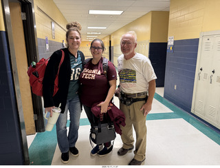 Cheltenham High School - Lisa Fetter, Brynn Johnson, and Adam