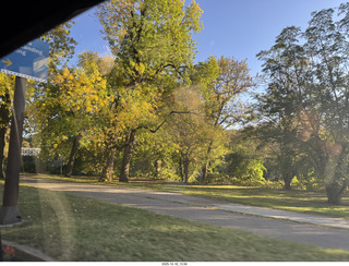view from the train in Philadephia