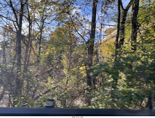 view from the train in Philadephia