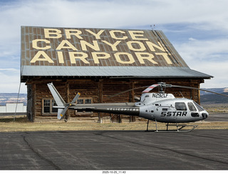 79 a2n. Bryce Canyon Airport - cool helicopter