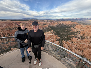 170 a2n. Bryce Canyon National Park Amphitheater - Tyler and Adam