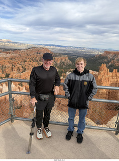 231 a2n. TF - Bryce Canyon National Park Amphitheater - Adam and Tyler
