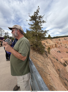 254 a2n. TF - Bryce Canyon National Park - our scenic-tour guide Tim